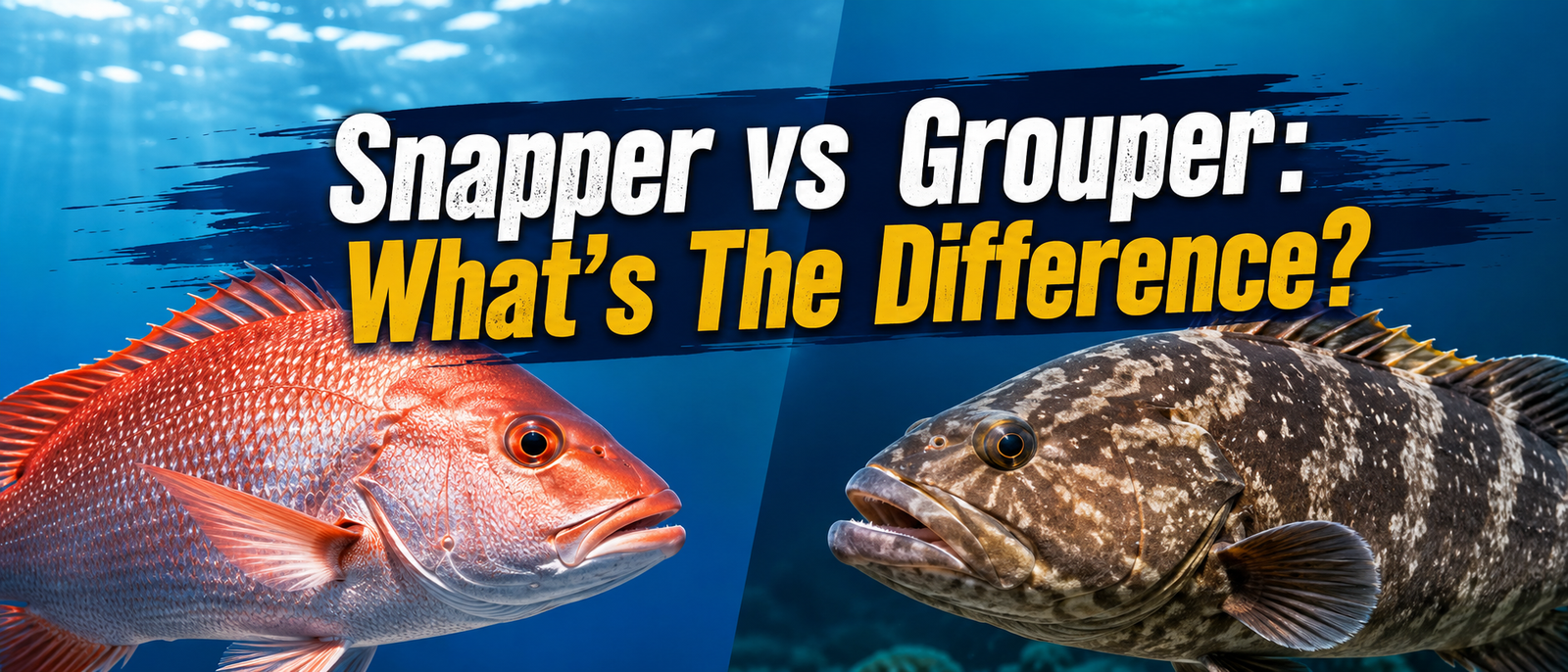 Snapper vs Grouper